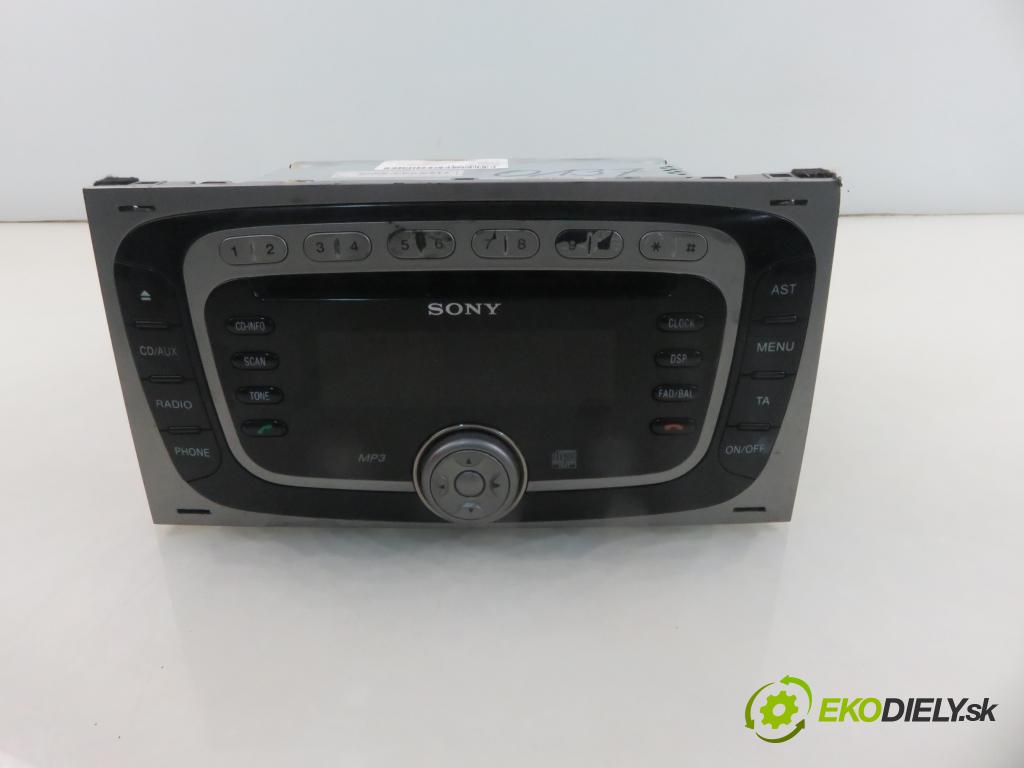 FORD GALAXY (WA6) MINIVAN 2007 96,00 2.0 TDCi - AZWA 1997,00 RADIO CD 6M2T18C939AF