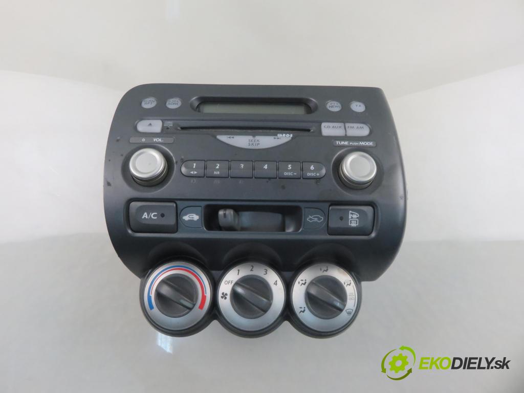 HONDA JAZZ II (GD_, GE3, GE2) HB 2001 57,00 1.2 i-DSI (GD5, GE2) - L12A1 1243,00 RADIO CD 39175SAAG120M1