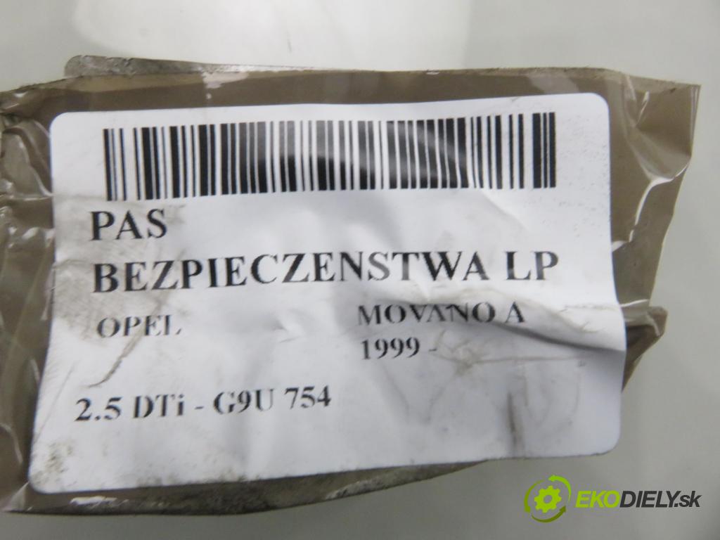 OPEL MOVANO Furgon (X70) FURGON 2004 0,00 2.5 DTi - G9U 754 2464,00 držák BEZPEČNOST LP