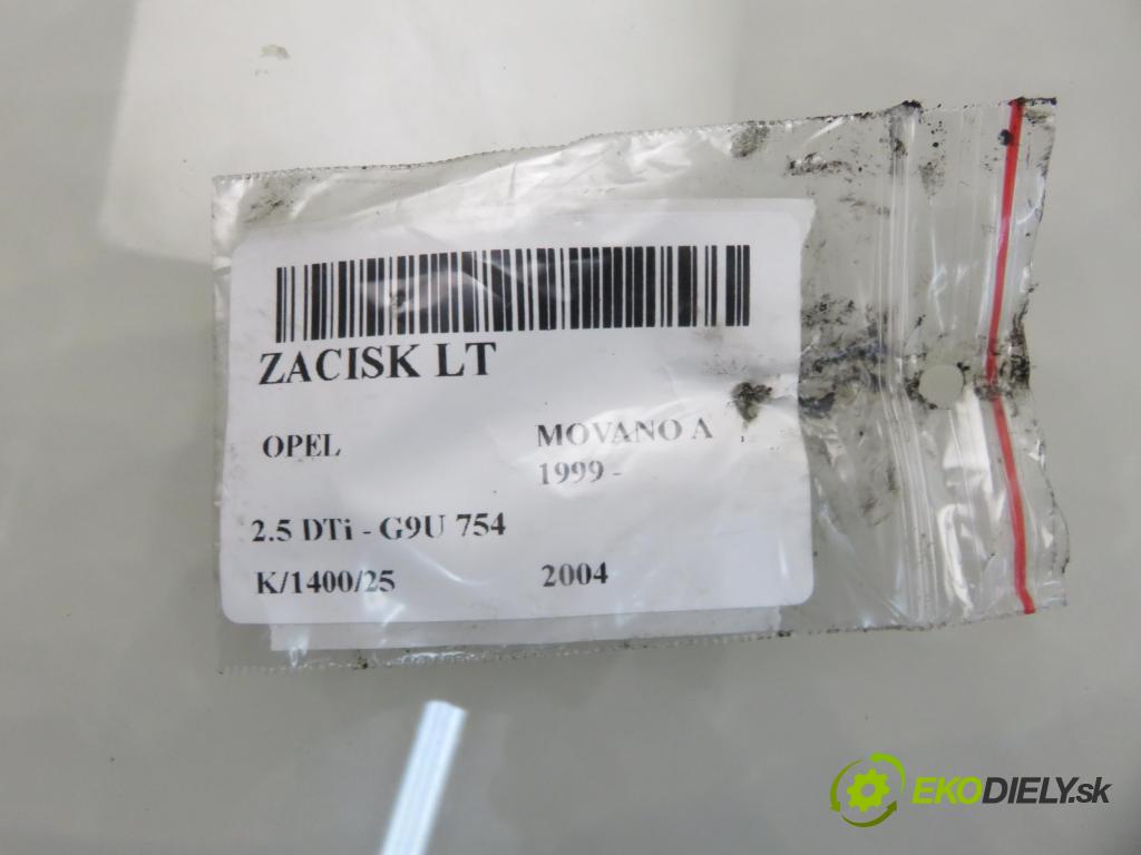 OPEL MOVANO Furgon (X70) FURGON 2004 0,00 2.5 DTi - G9U 754 2464,00 brzdič třmen LT