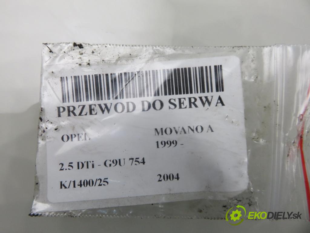 OPEL MOVANO Furgon (X70) FURGON 2004 0,00 2.5 DTi - G9U 754 2464,00 trubka do serva