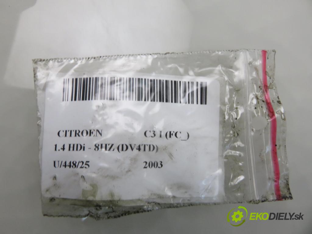 CITROEN C3 I (FC_) HB 2003 50,00 1.4 HDi - 8HZ (DV4TD) 1398,00 vstrekovač 9649574480 (Vstrekovač paliva)