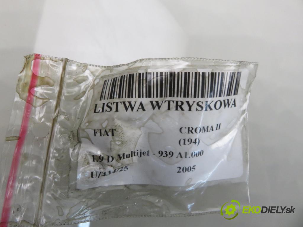 FIAT CROMA (194_) KOMBI 2005 88,00 1.9 D Multijet 120 - 939 A1.000 1910,00 Lišta vstrekovacia 0445214056 ; 55200266 ; 0281002507 (Vstrekovacia lišta)