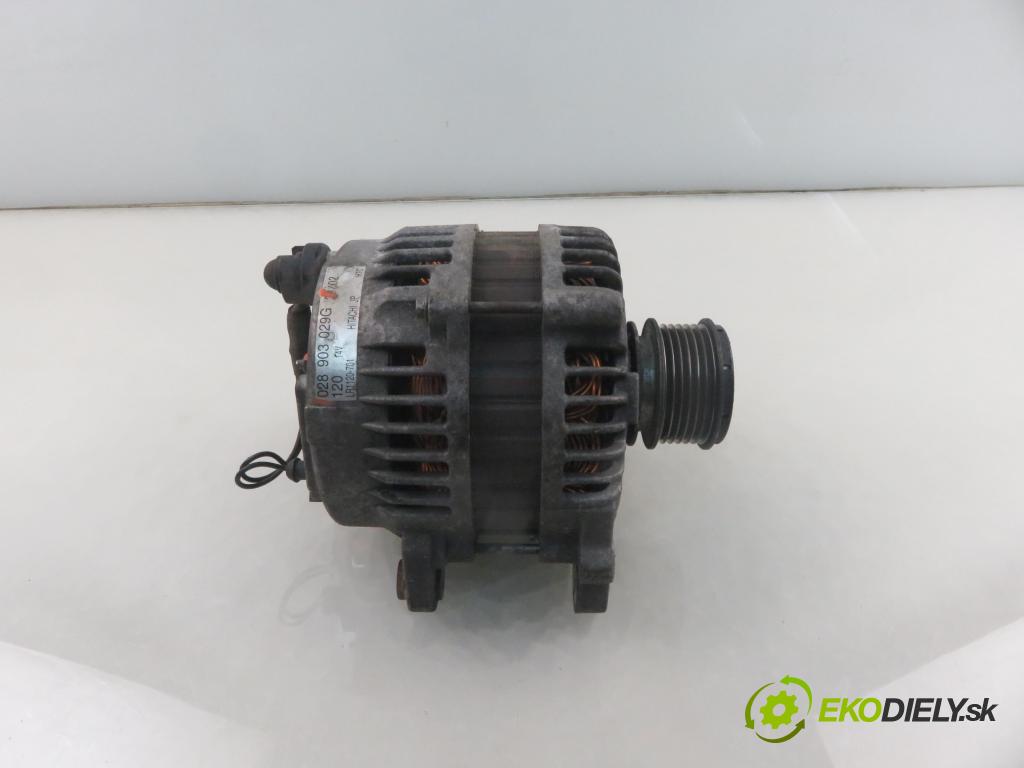 VW GOLF IV Variant (1J5) KOMBI 2002 74,00 1.9 TDI PD 101 - AXR 1896,00 Alternátor 028903029G (Alternátor)