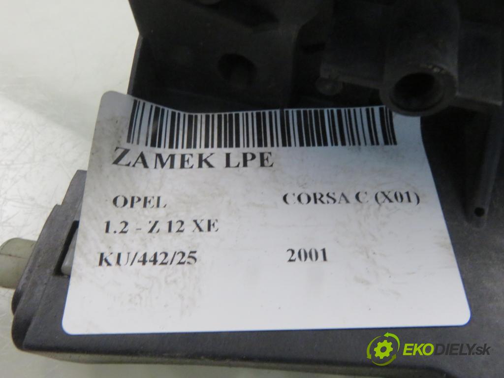 OPEL CORSA C (X01) HB 2001 55,00 1.2 16V 75 - Z 12 XE 1199,00 zámok LPM 24434882
