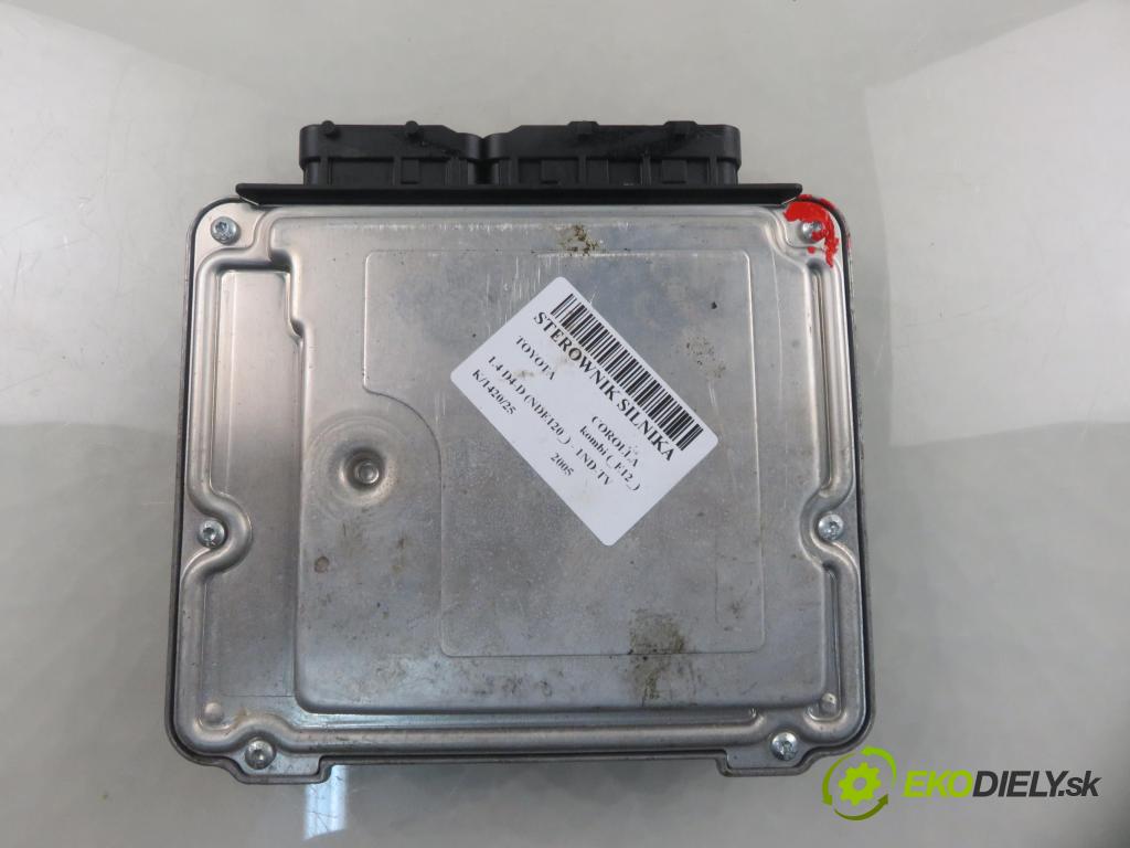 TOYOTA COROLLA kombi (_E12_) KOMBI 2005 0,00 1.4 D4-D (NDE120_) - 1ND-TV 1364,00 řídící jednotka motora 0281011733 ; 8966102A90