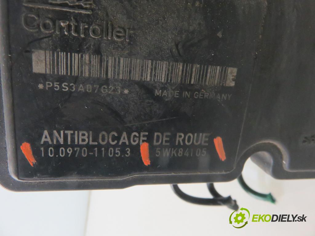 PEUGEOT 206 SW (2E/K) KOMBI 2003 80,00 1.6 16V 109 - NFU (TU5JP4) 1587,00 Pumpa ABS 10097011053 ; 5WK84105 (Pumpa ABS)