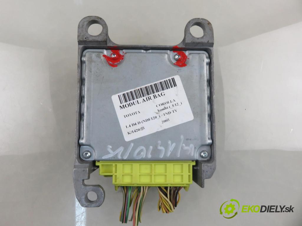 TOYOTA COROLLA kombi (_E12_) KOMBI 2005 0,00 1.4 D4-D (NDE120_) - 1ND-TV 1364,00 MODUL air BAG 8917002400 ; 211082104