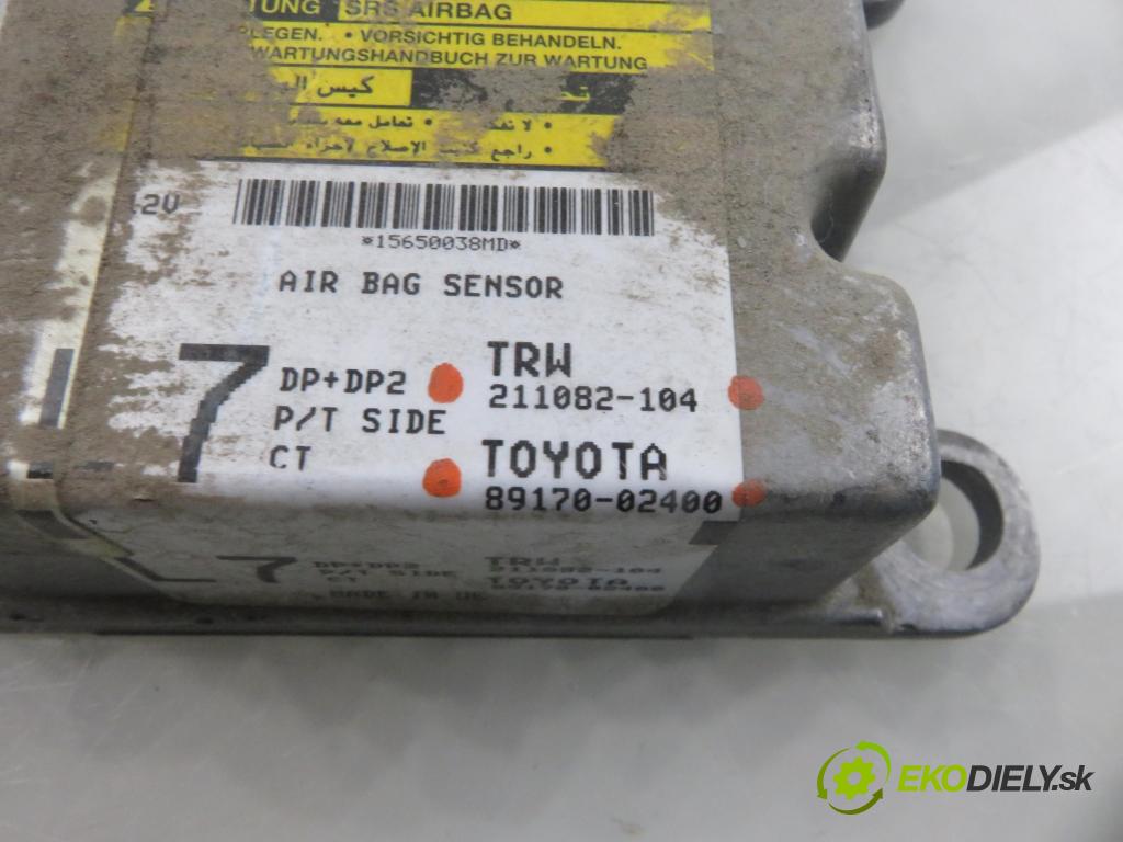 TOYOTA COROLLA kombi (_E12_) KOMBI 2005 0,00 1.4 D4-D (NDE120_) - 1ND-TV 1364,00 MODUL air BAG 8917002400 ; 211082104