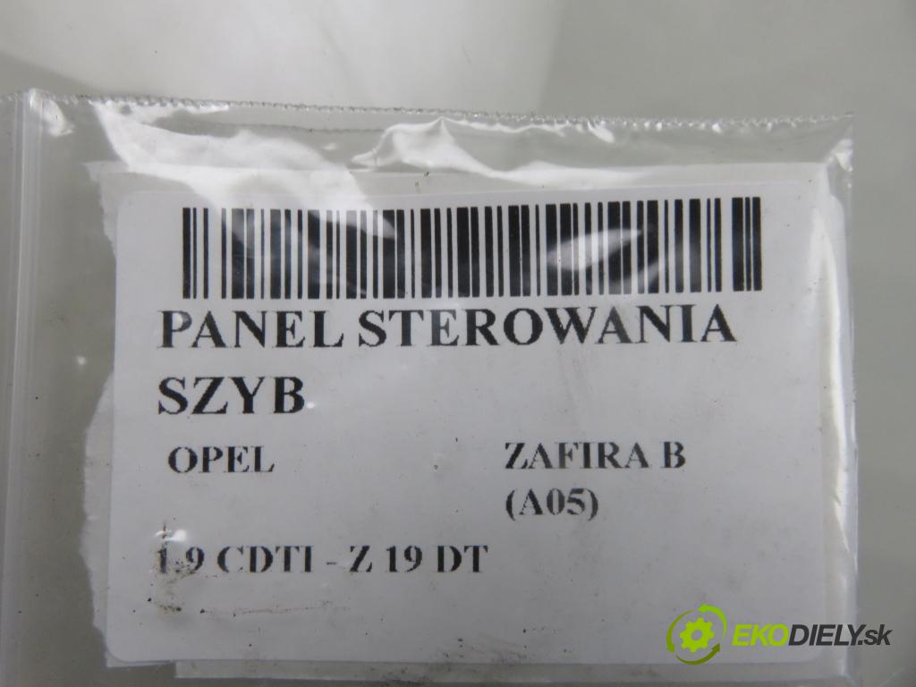 OPEL ZAFIRA B (A05) MINIVAN 2005 88,00 1.9 CDTI 8V 120 - Z 19 DT 1910,00 Panel ovládaní oken 13209203BB