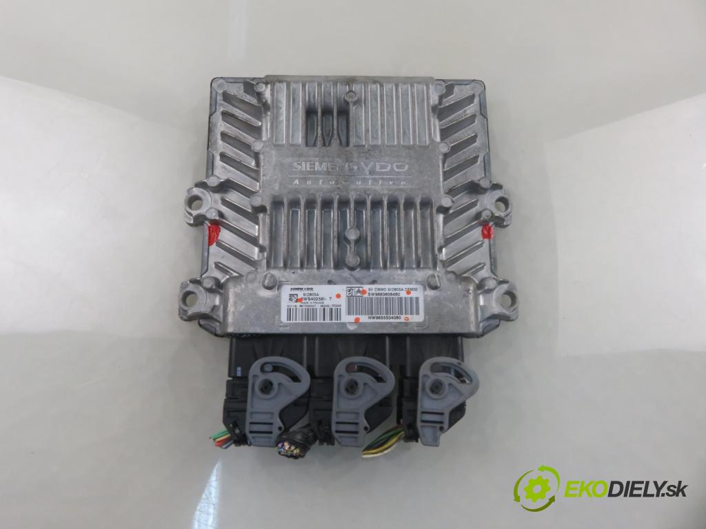 CITROEN C5 II (RC_) LIFTBACK 2006 100,00 2.0 HDi 136 - RHR (DW10BTED4) 1997,00 řídící jednotka motora 5WS40258IT ; SW9663606480 ; HW9655534080