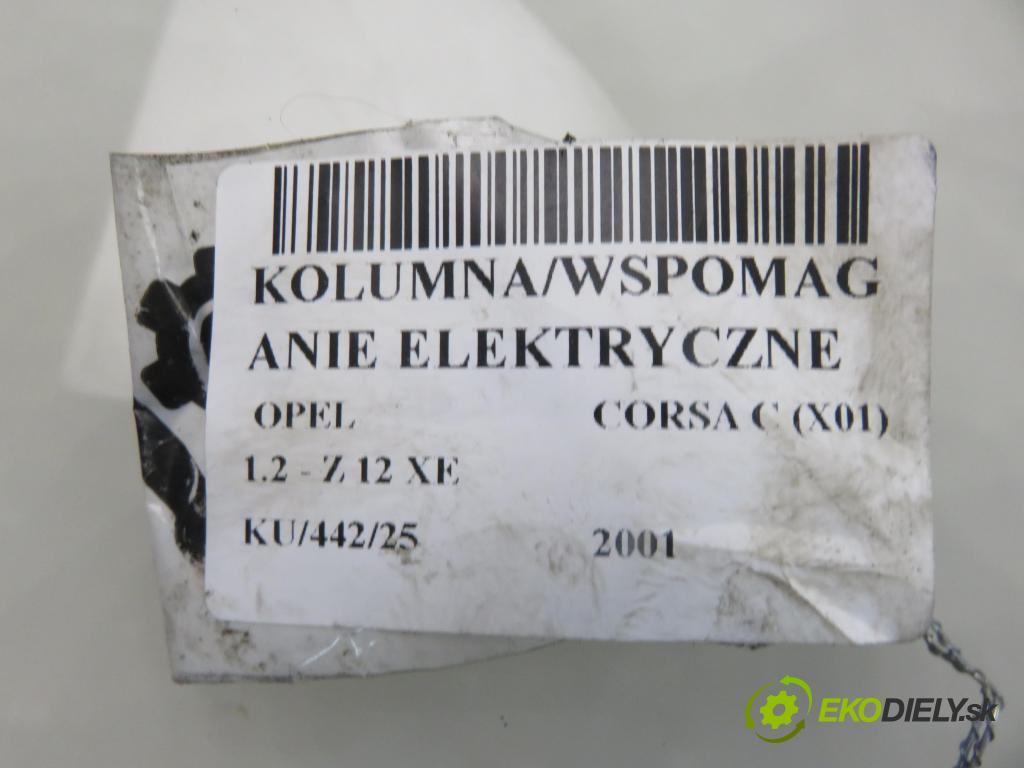 OPEL CORSA C (X01) HB 2001 55,00 1.2 16V 75 - Z 12 XE 1199,00 SLOUPEC / PODPORA elektrický 13136673 ; 13136672