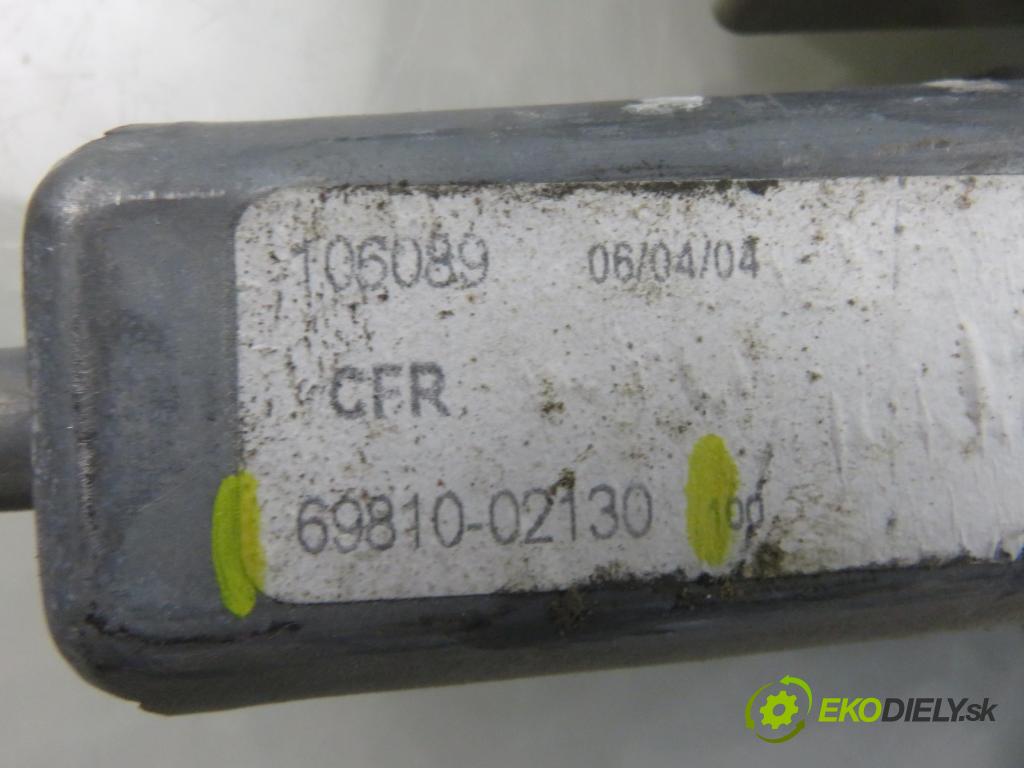 TOYOTA COROLLA (_E12_) HB 2004 81,00 1.6 VVT-i (ZZE121_) - 3ZZ-FE 1598,00 mechanismus oken PPE 6981002130