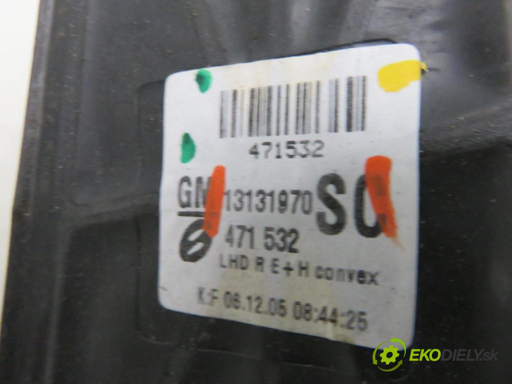 OPEL ZAFIRA B (A05) MINIVAN 2005 88,00 1.9 CDTI 8V 120 - Z 19 DT 1910,00 zpětné zrcátko LE 13131970SC