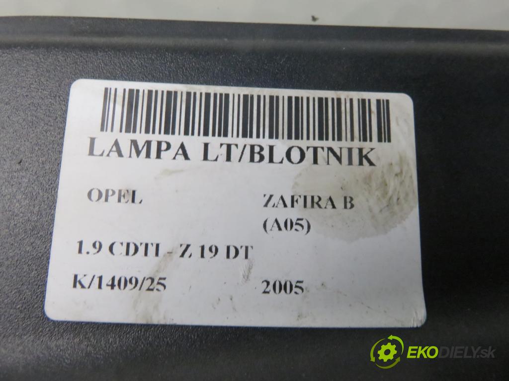 OPEL ZAFIRA B (A05) MINIVAN 2005 88,00 1.9 CDTI 8V 120 - Z 19 DT 1910,00 světlo levé zadní 24451841