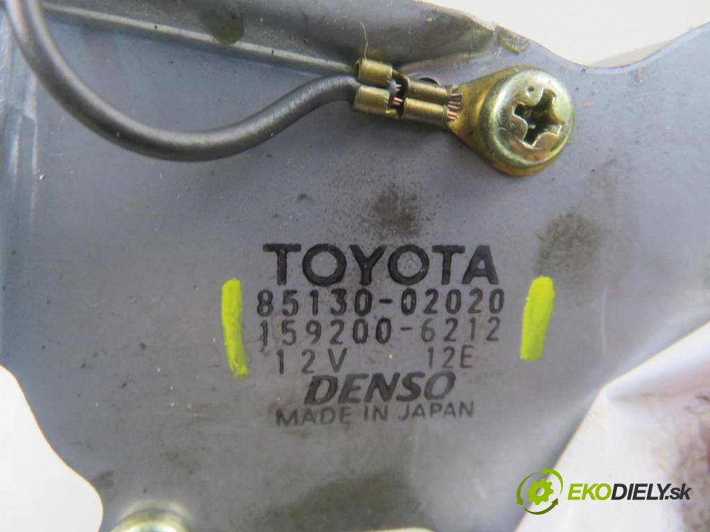 TOYOTA COROLLA (_E12_) HB 2004 81,00 1.6 VVT-i (ZZE121_) - 3ZZ-FE 1598,00 motorek stěrače ZADNÍ: 8513002020 ; 1592006212