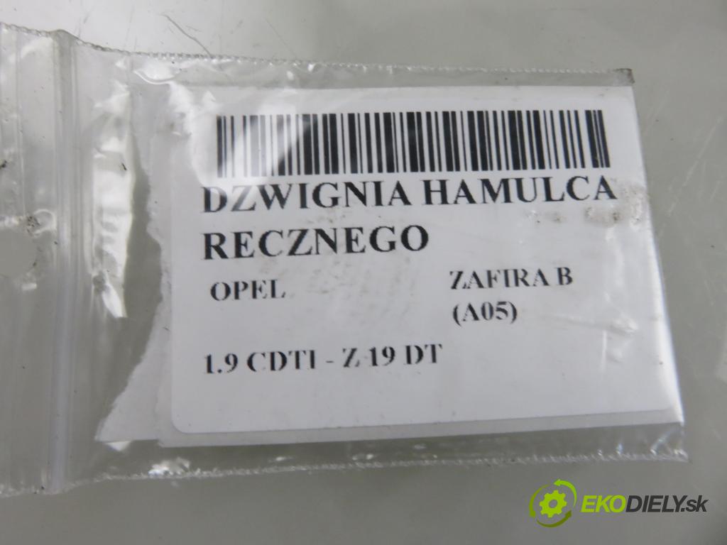 OPEL ZAFIRA B (A05) MINIVAN 2005 88,00 1.9 CDTI 8V 120 - Z 19 DT 1910,00 PÁKA: brzdy MANUÁL 13173080