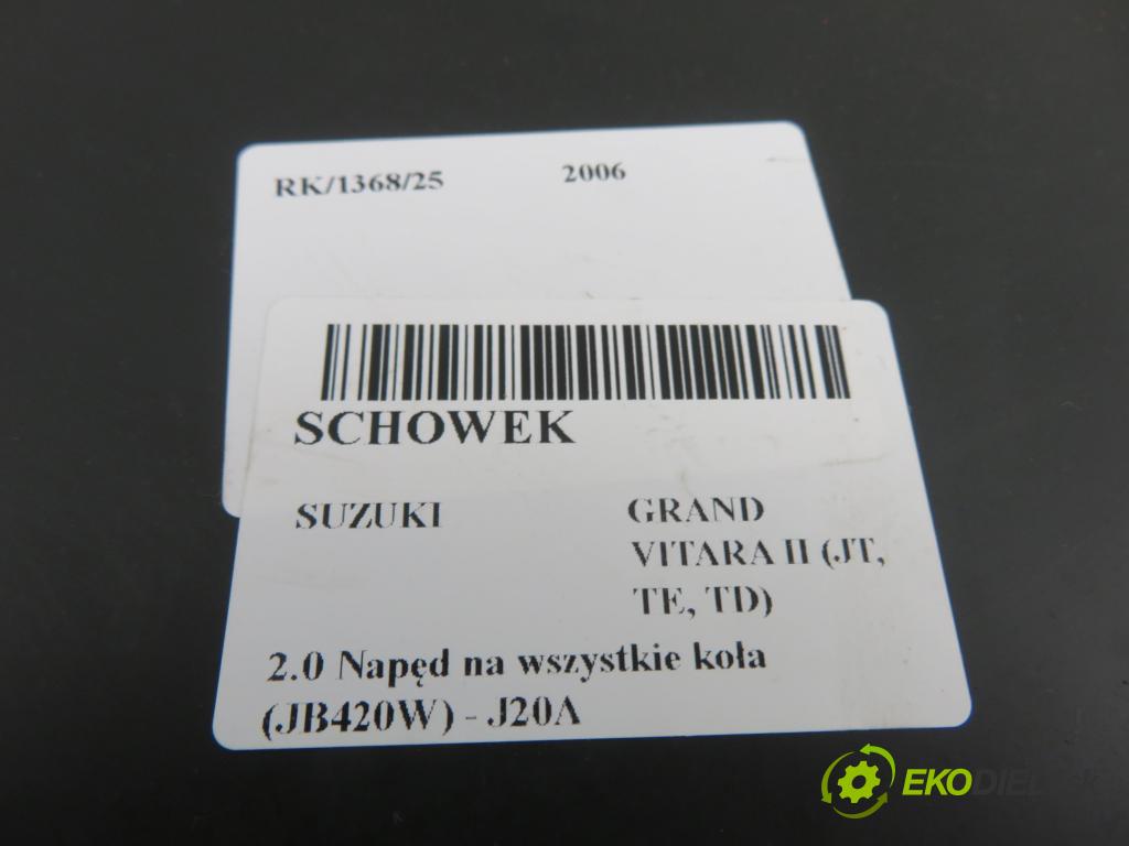 SUZUKI GRAND VITARA II (JT, TE, TD) SUV 2006 103,00 2.0 140 (JB420W) - J20A 1995,00 přihrádka kastlík