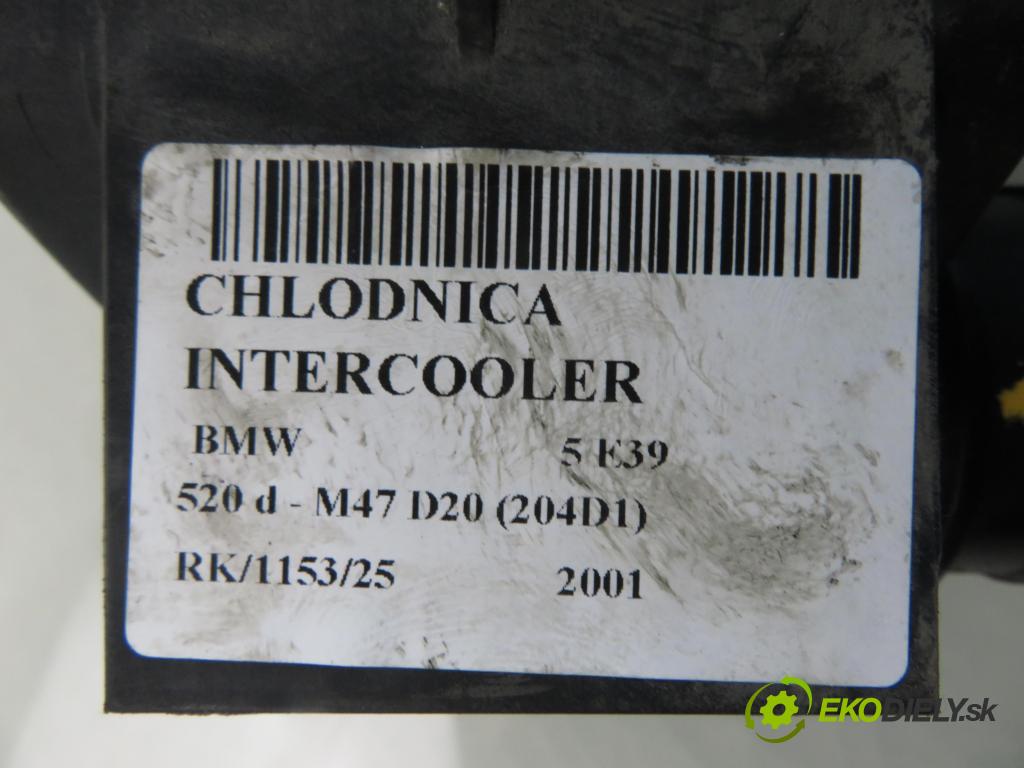 BMW 5 (E39) SEDAN 2001 100,00 520 d 136 - M47 D20 (204D1) 1951,00 chladič intercooler 2247359