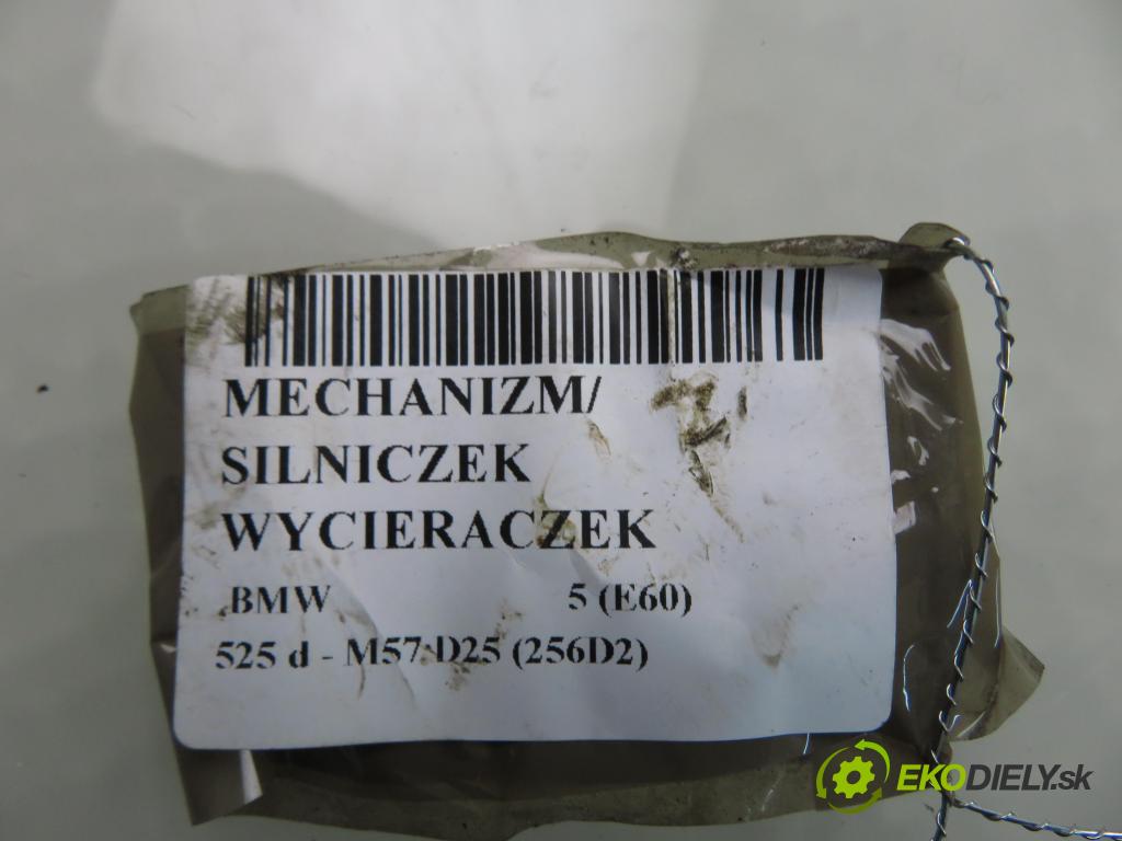 BMW 5 (E60) SEDAN 2004 130,00 525 d - M57 D25 177 (256D2) 2497,00 MECHANISMUS/ motorek stěračů 7131164 ; 6934279 ; 404822