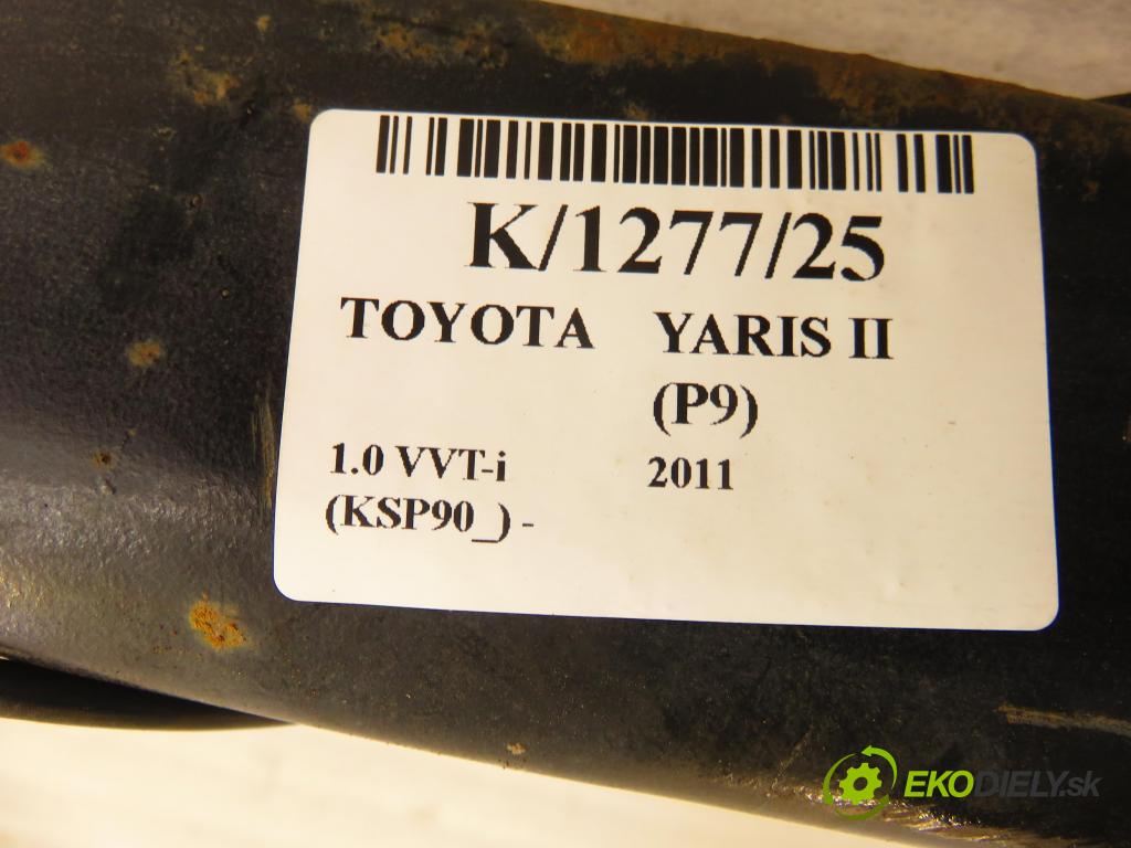 TOYOTA YARIS (_P9_) HB 2011 51,00 1.0 VVT-i (KSP90_) - 1KR-FE 998,00 výztuha zadní část ABS
