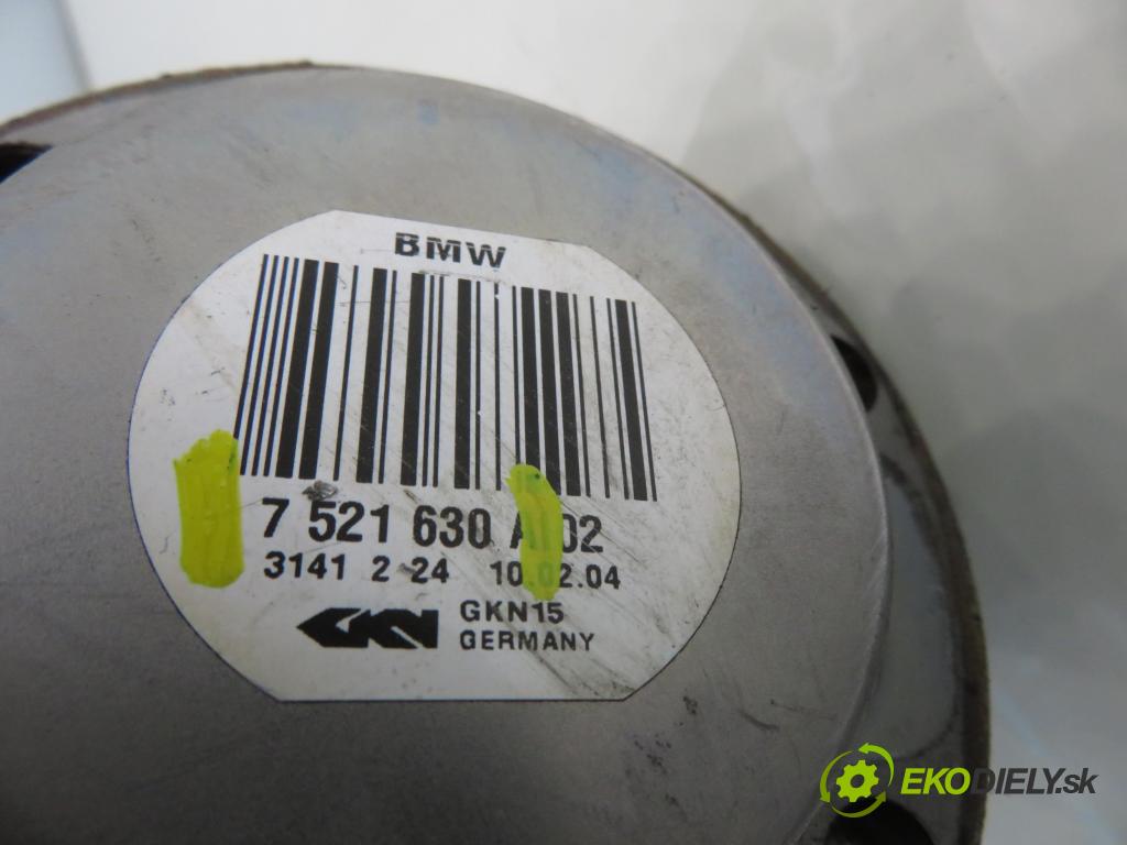 BMW 5 (E60) SEDAN 2004 130,00 525 d - M57 D25 177 (256D2) 2497,00 poloos PT 7521630