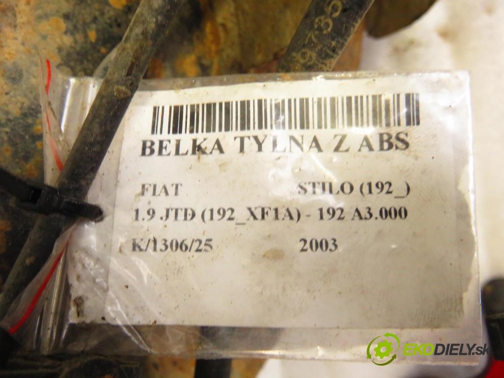 FIAT STILO (192_) HB 2003 59,00 1.9 JTD (192_XF1A) - 192 A3.000 1910,00 výztuha zadní část ABS