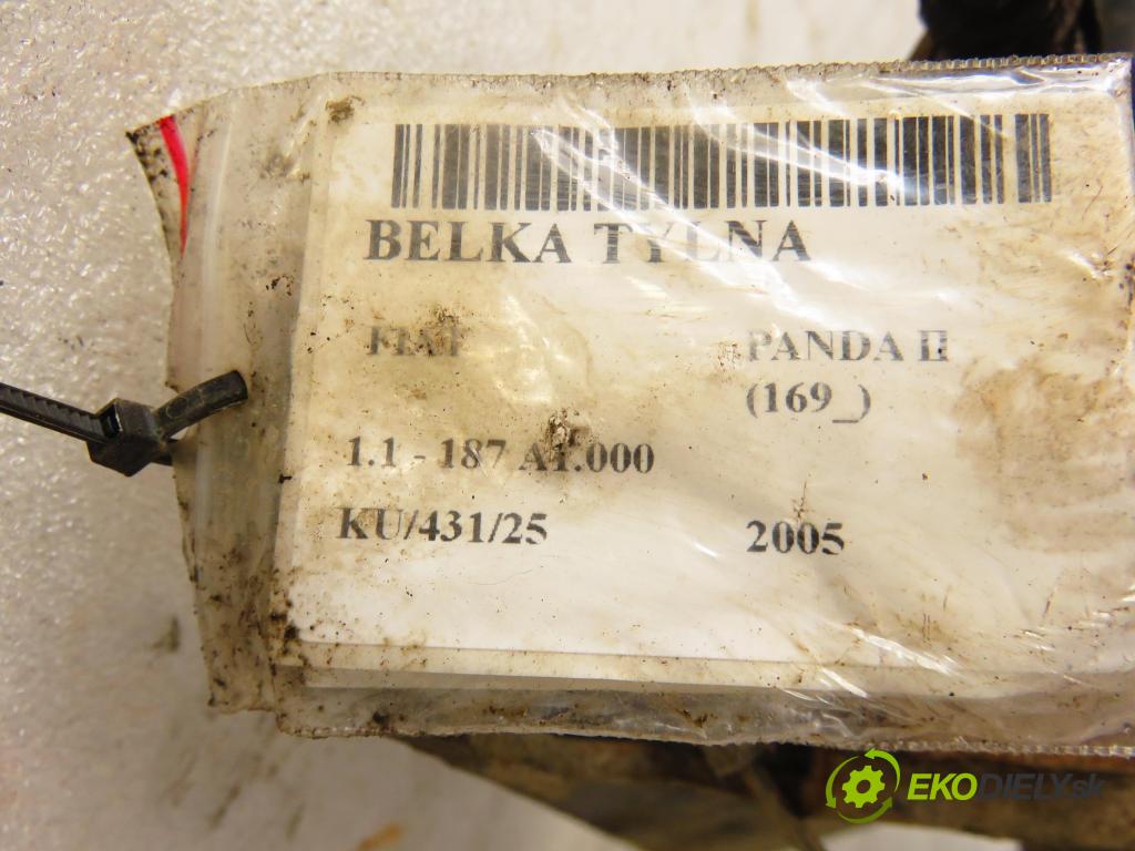 FIAT PANDA (169_) HB 2005 40,00 1.1 54 - 187 A1.000 1108,00 výztuha zadní část