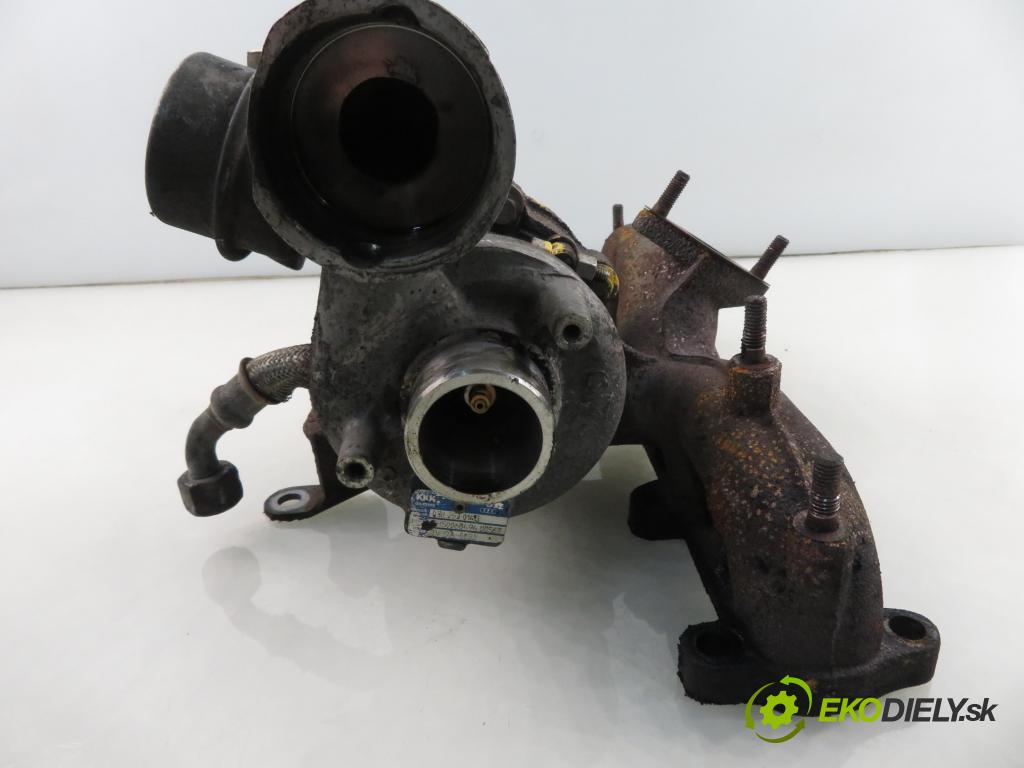SEAT ALTEA (5P1) HB 2004 77,00 1.9 TDI - BKC 1896,00 RYCHLONABÍJEČKA: 038253014G (Kompletní turbodmychadlo)