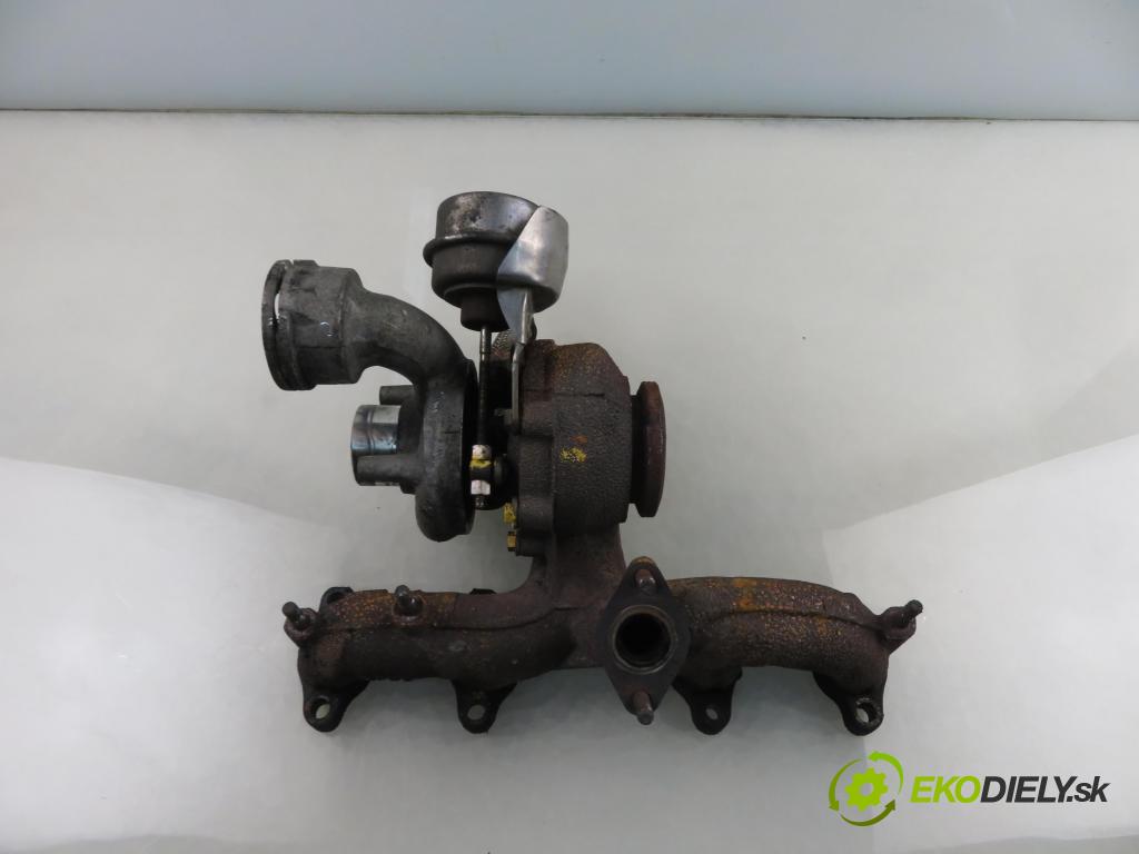 SEAT ALTEA (5P1) HB 2004 77,00 1.9 TDI - BKC 1896,00 RYCHLONABÍJEČKA: 038253014G (Kompletní turbodmychadlo)