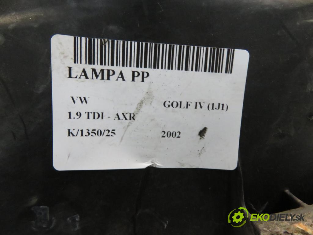 VW GOLF IV (1J1) HB 2002 74,00 1.9 TDI PD 101 - AXR 1896,00 světlo PP