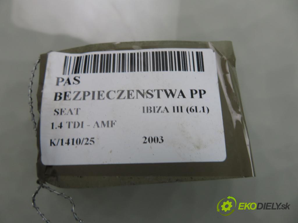 SEAT IBIZA III (6L1) HB 2003 55,00 1.4 TDI 75 - AMF 1422,00 držák BEZPEČNOST LP 6L4857705E