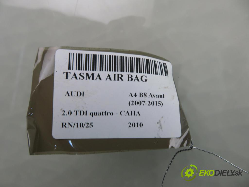 AUDI A4 Avant (8K5, B8) KOMBI 2010 125,00 2.0 TDI quattro - CAHA 1968,00 PÁSKA: air BAG 8K0953568F