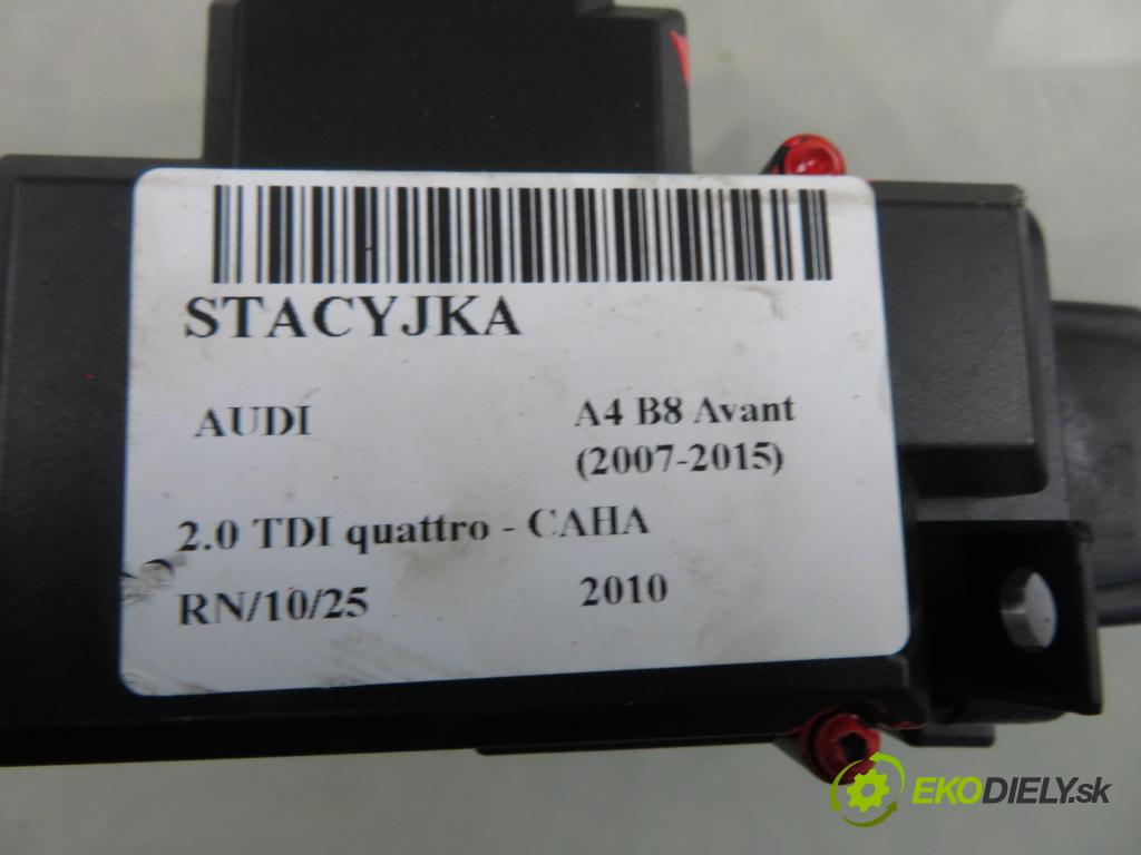 AUDI A4 Avant (8K5, B8) KOMBI 2010 125,00 2.0 TDI quattro - CAHA 1968,00 spinačka 8K0909131C (Spínacia skrinka)