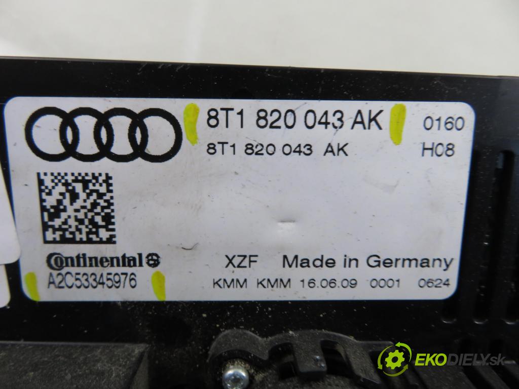 AUDI A4 Avant (8K5, B8) KOMBI 2010 125,00 2.0 TDI quattro - CAHA 1968,00 Panel topení KLIMATRONIK 8T1820043AK ; A2C53345976