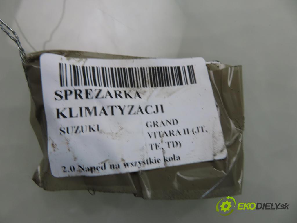 SUZUKI GRAND VITARA II (JT, TE, TD) SUV 2006 103,00 2.0 140 (JB420W) - J20A 1995,00 KOMPRESOR: klimatizácie 9520164JB0 ; 5060410181 (Kompresor klimatizácie)