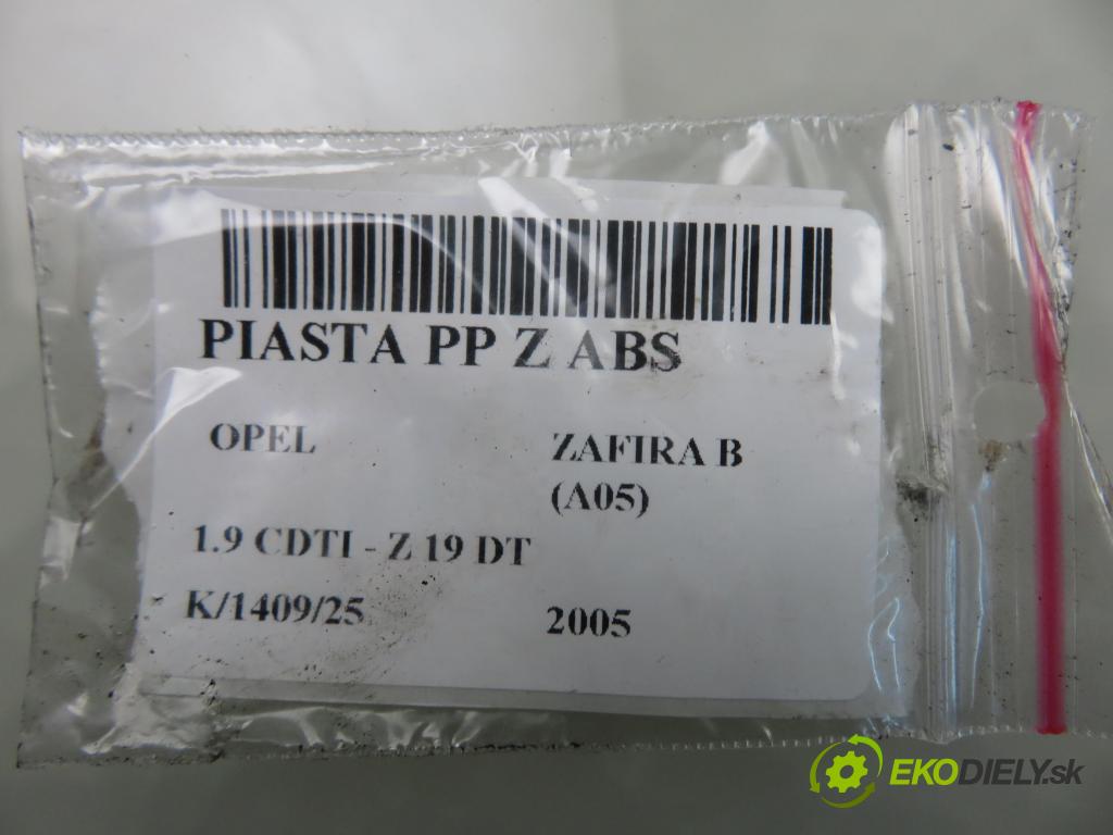 OPEL ZAFIRA B (A05) MINIVAN 2005 88,00 1.9 CDTI 8V 120 - Z 19 DT 1910,00 náboj PP ABS