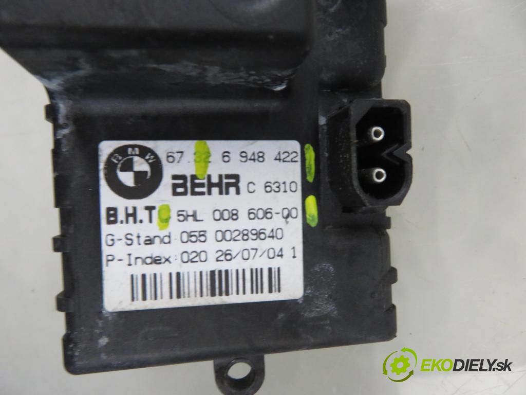 BMW 5 (E60) SEDAN 2004 130,00 525 d - M57 D25 177 (256D2) 2497,00 rezistor / REOSTAT: topení 6948422 ; 5HL00860600
