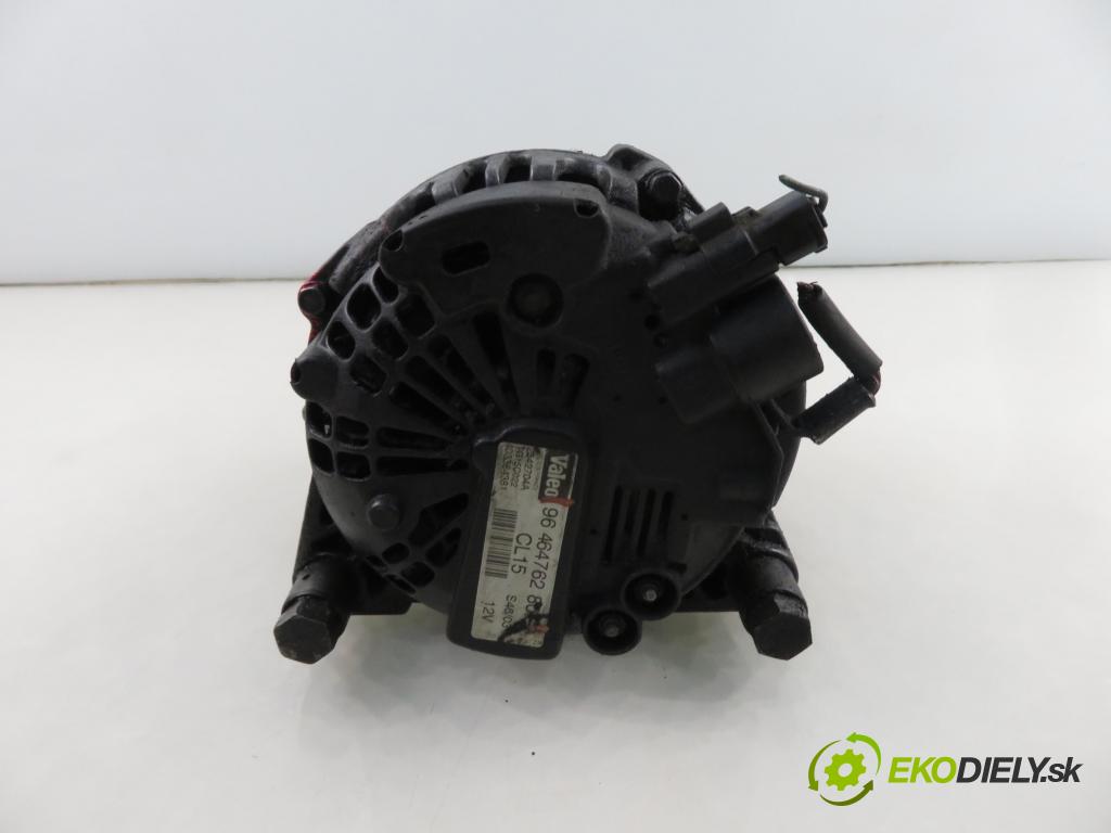 PEUGEOT 206 liftback (2A/C) HB 2004 51,00 1.4 HDi - 8HX (DV4TD) 1398,00 Alternátor 9646476280 (Alternátor)