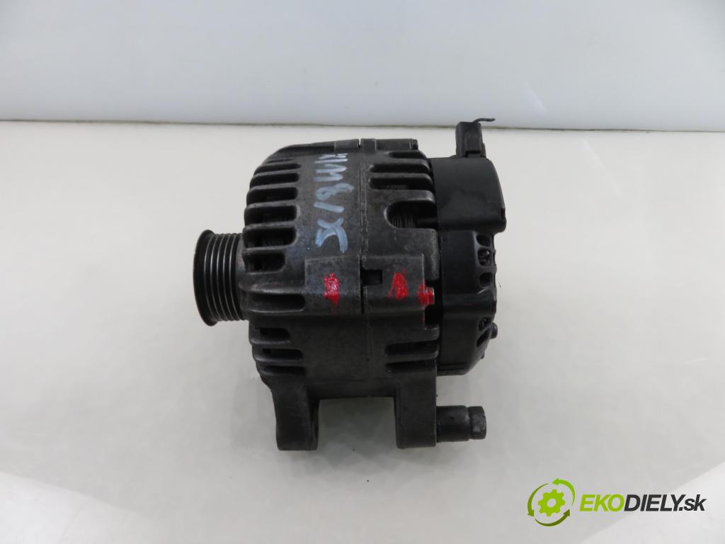 PEUGEOT 206 liftback (2A/C) HB 2004 51,00 1.4 HDi - 8HX (DV4TD) 1398,00 Alternátor 9646476280 (Alternátor)