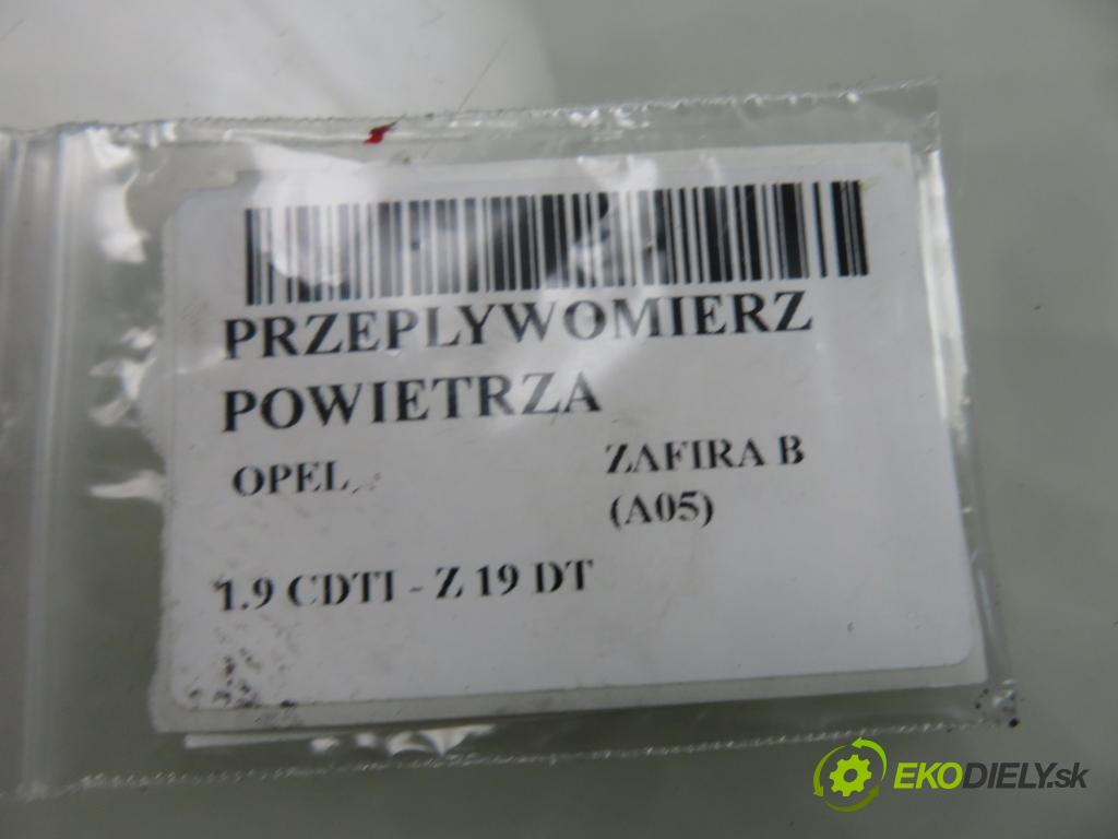 OPEL ZAFIRA B (A05) MINIVAN 2005 88,00 1.9 CDTI 8V 120 - Z 19 DT 1910,00 váha vzduchu vzduchu 55350046
