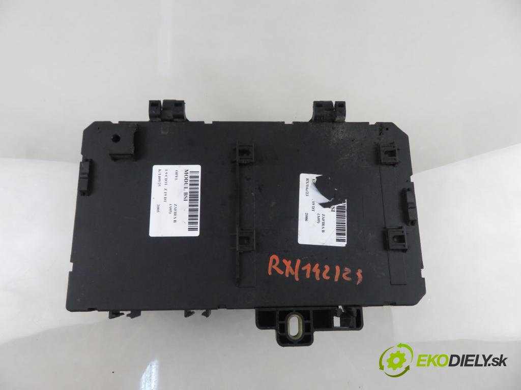 OPEL ZAFIRA B (A05) MINIVAN 2005 88,00 1.9 CDTI 8V 120 - Z 19 DT 1910,00 MODUL BSI 13206759HG ; 5DK00866952