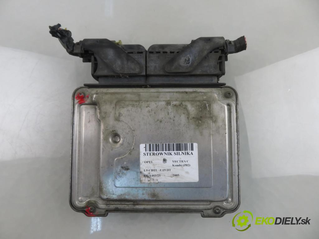 OPEL VECTRA C Kombi (Z02) KOMBI 2005 88,00 1.9 CDTI - Z 19 DT 1910,00 řídící jednotka motora 0281011914 ; 55193968