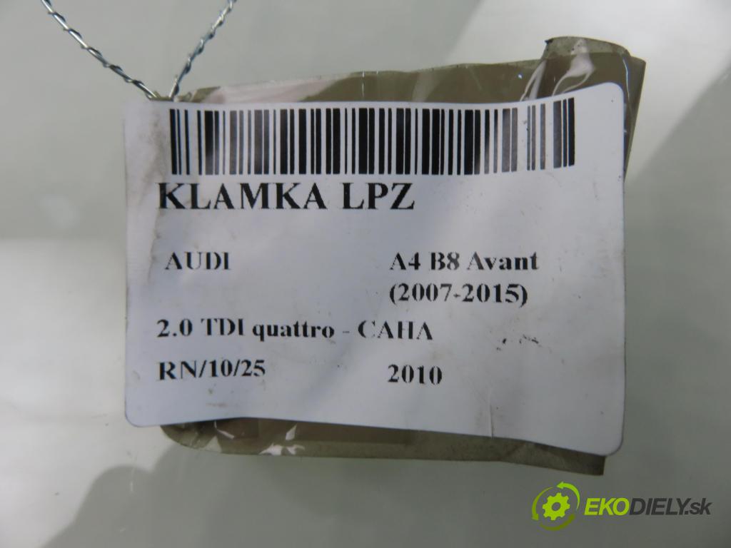 AUDI A4 Avant (8K5, B8) KOMBI 2010 125,00 2.0 TDI quattro - CAHA 1968,00 klika LPZ
