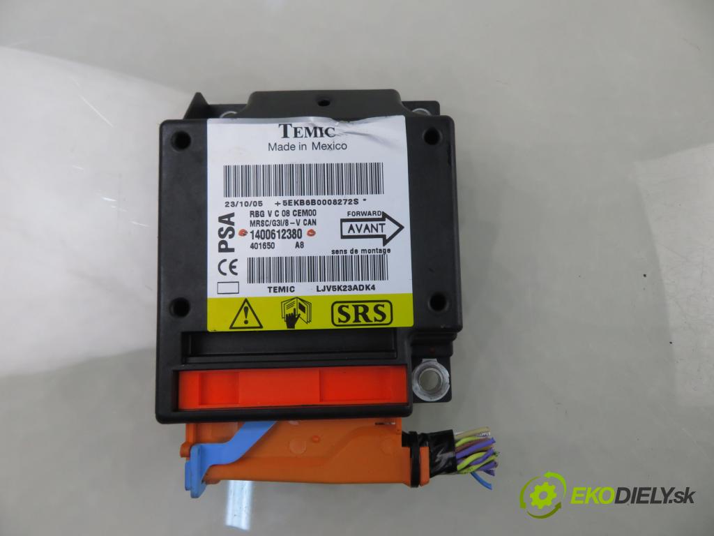 CITROEN C8 (EA_, EB_) MINIVAN 2005 79,00 2.0 HDi - RHM (DW10ATED4) 1997,00 MODUL air BAG 1400612380