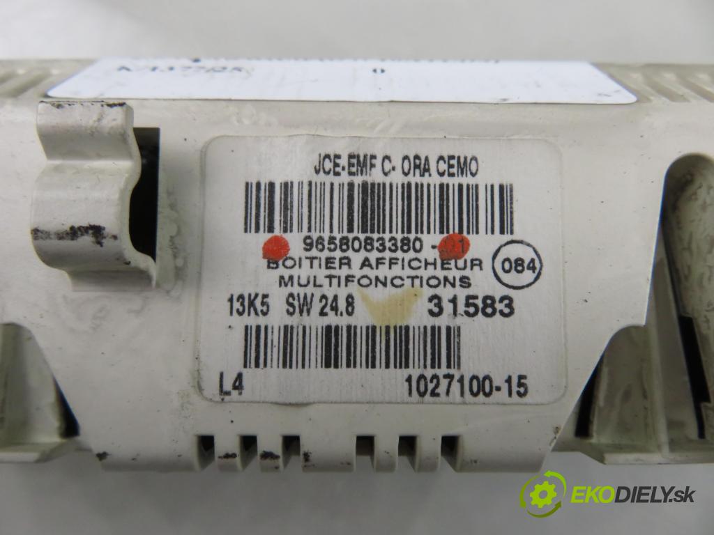 CITROEN C8 (EA_, EB_) MINIVAN 2005 79,00 2.0 HDi - RHM (DW10ATED4) 1997,00 ZOBRAZIT: 9658083380
