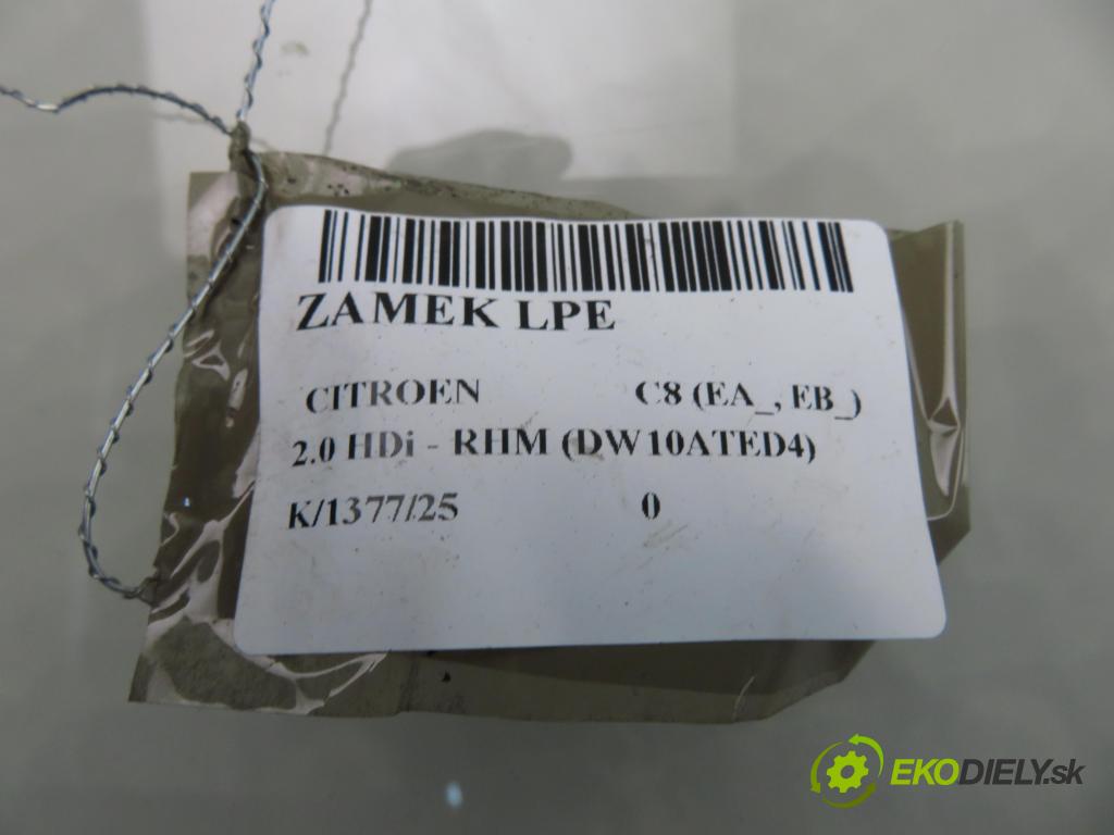 CITROEN C8 (EA_, EB_) MINIVAN 2005 79,00 2.0 HDi - RHM (DW10ATED4) 1997,00 zámok