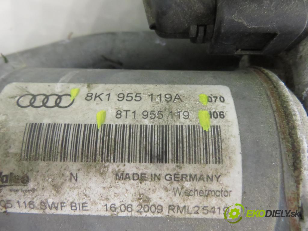 AUDI A4 Avant (8K5, B8) KOMBI 2010 125,00 2.0 TDI quattro - CAHA 1968,00 MECHANISMUS/ motorek stěračů 8K1955023B ; 8K1955119A ; 8T1955119