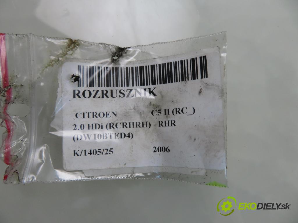 CITROEN C5 II (RC_) LIFTBACK 2006 100,00 2.0 HDi 136 - RHR (DW10BTED4) 1997,00 Štartér 9648242180 (Štartér)