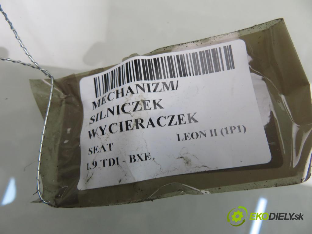 SEAT LEON (1P1) HB 2007 77,00 1.9 TDI - BXE 1896,00 MECHANISMUS/ motorek stěračů 1P0955024B ; 3397020918 ; 1P0955120A